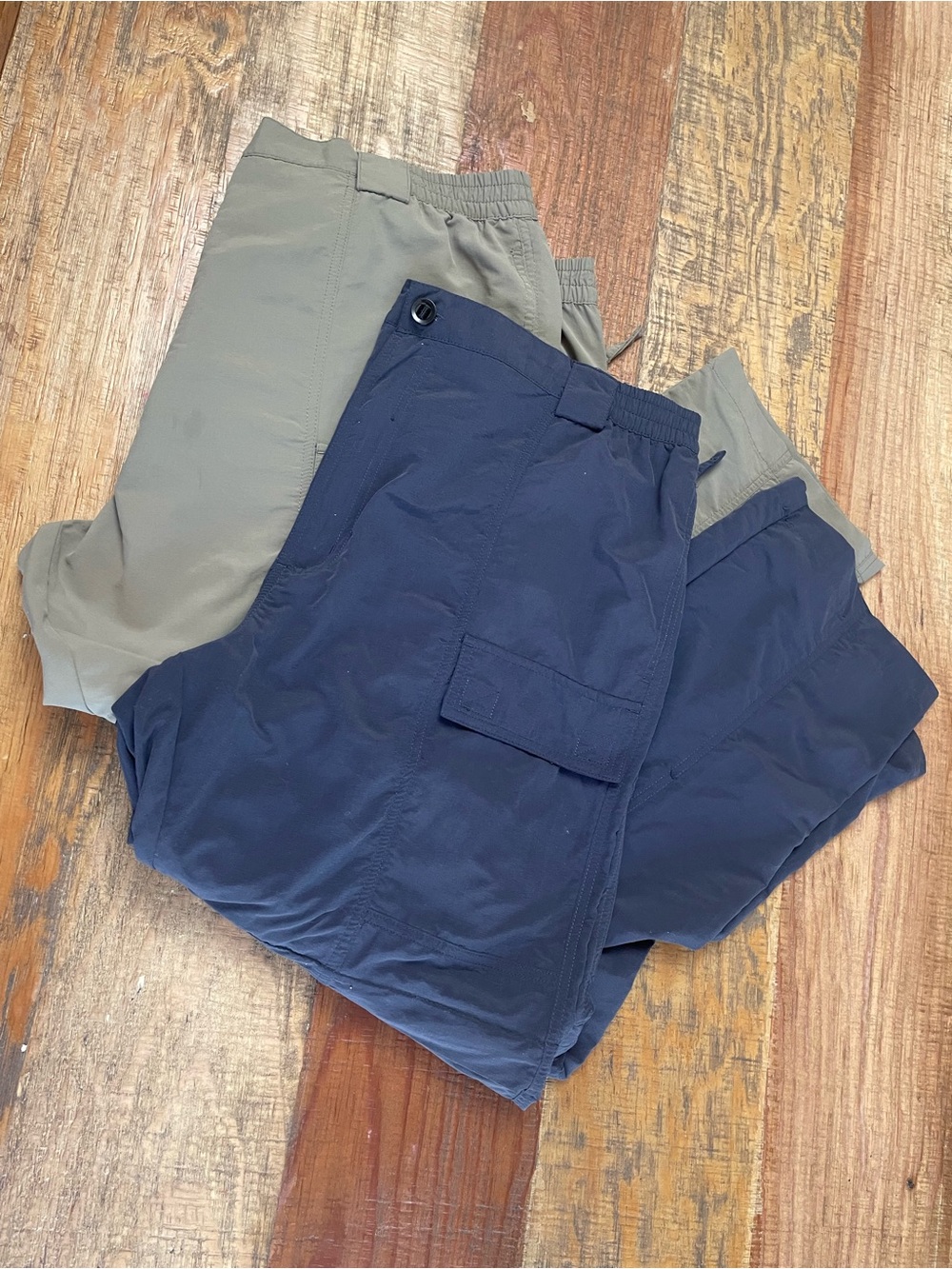 Lot of 2 Bass Pro Shops World Wide Sportsman Convertible Pants Men's XL Khaki - Picture 16 of 16